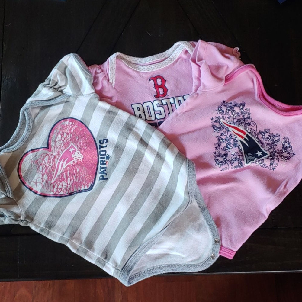 New England onesie lot